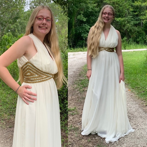 Stunning Mike Benet Vintage Formal Rhinestone Gown - Picture 4 of 7